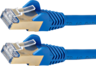 Widok produktu Kabel siec.RJ45 F/FTP Cat6a 5 m, nieb. w pomniejszeniu