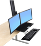 Miniatura obrázku Ergotron WorkFit-S Dual Workstation