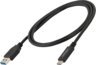 Anteprima di Cavo USB 3.0 Ma(A) - Ma(C) 1 m nero