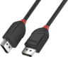 DisplayPort m/m kábel 2 m, fekete előnézet