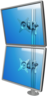 Dataflex Viewmate Dual Tischhalterung Vorschau