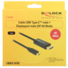 Thumbnail image of Cable USB Type-C/m - DisplayPort/m 1m