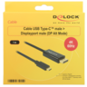 Thumbnail image of Cable USB Type-C/m - DisplayPort/m 1m