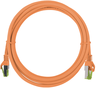 Thumbnail image of Patch Cable RJ45 S/FTP Cat6a 0.5m Orange