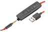 Miniatuurafbeelding van Poly Blackwire 3225 USB-A Headset Bulk