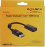 Miniatuurafbeelding van Delock DisplayPort - HDMI Adapter